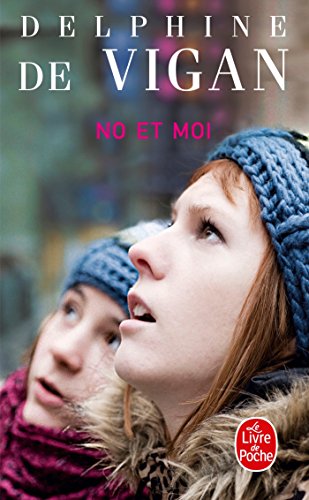 Book cover featuring two young women in winter hats looking upward.