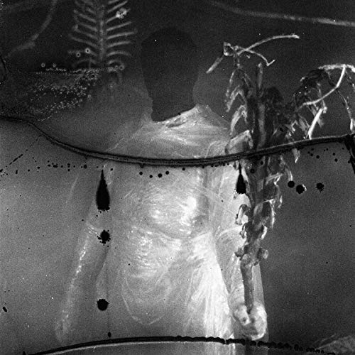 A black and white CD with abstract, distorted imagery and visible scratches.