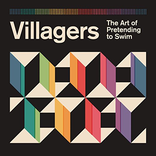 Villagers album cover: geometric pattern with colorful angled blocks.