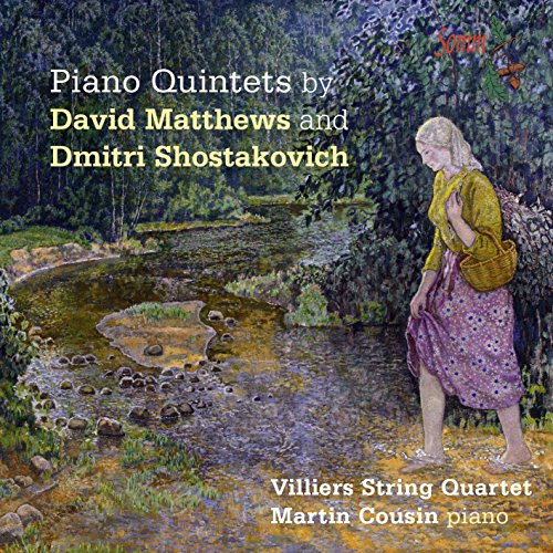 CD cover featuring a woman by a stream, with text overlay.