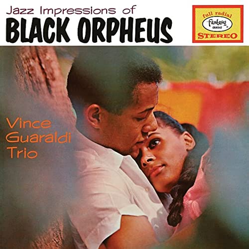 Vinyl record of “Jazz Impressions Of Black Orpheus” by Vince Guaraldi Trio.