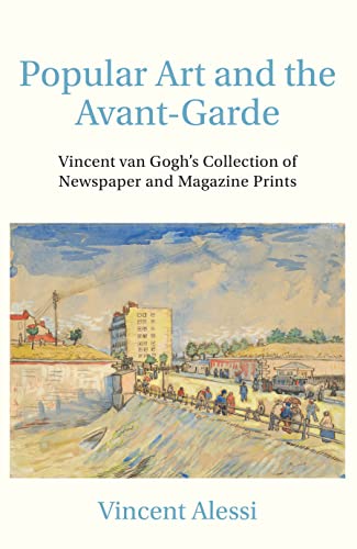 Book cover featuring a Van Gogh-style painting of a town street.