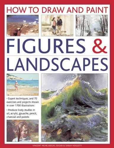 Book cover featuring paintings and drawings of figures and landscapes.