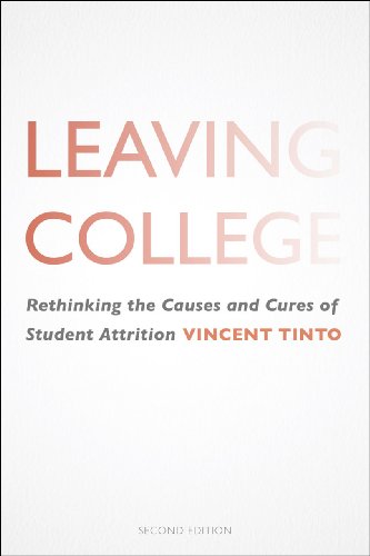Book cover: "Leaving College" by Vincent Tinto, second edition.