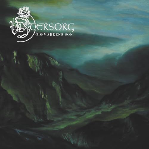 Vintersorg album cover: painted landscape with dark hills and cloudy sky.