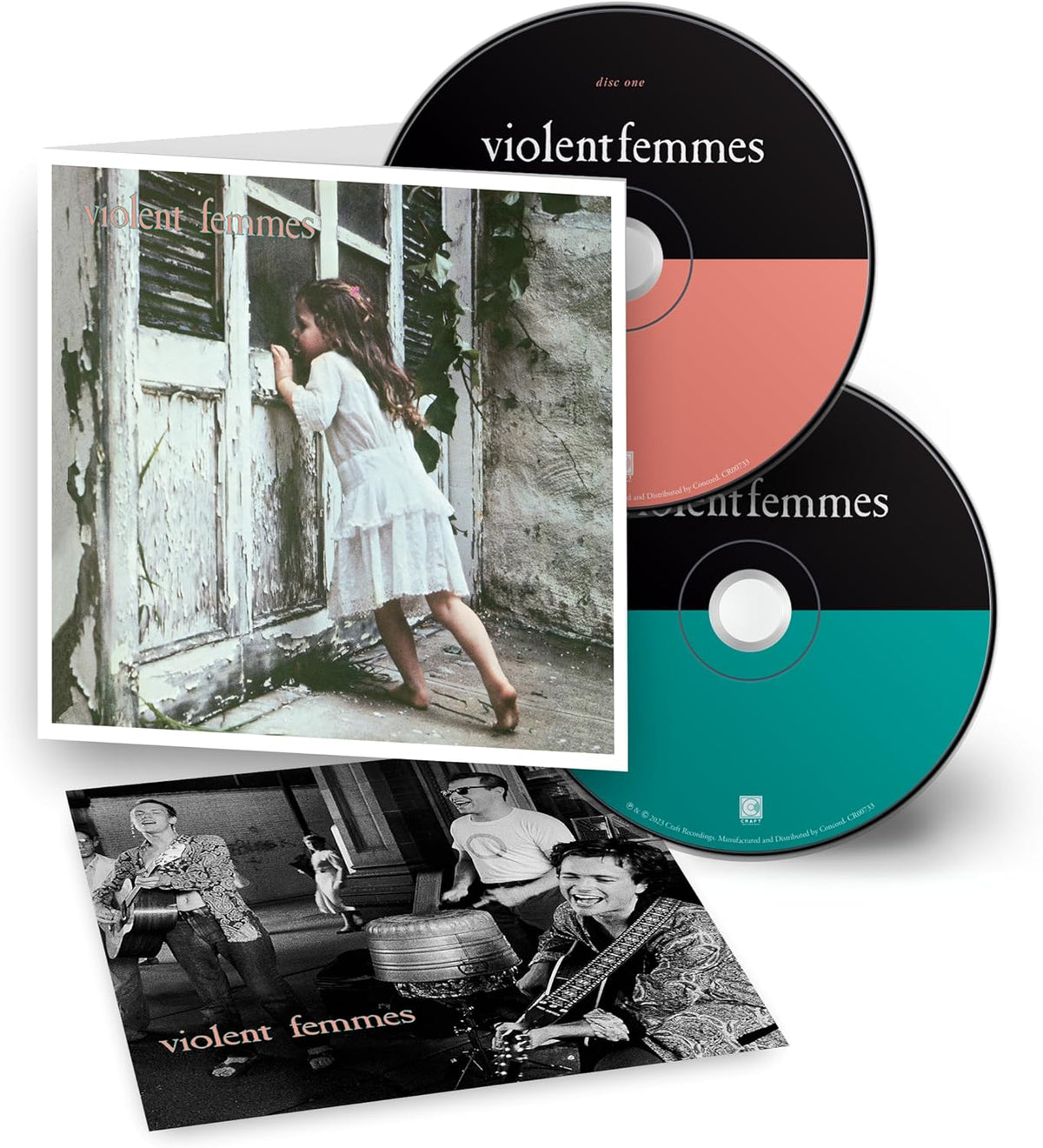 Violent Femmes 40th Anniversary CD with album cover featuring a young girl.