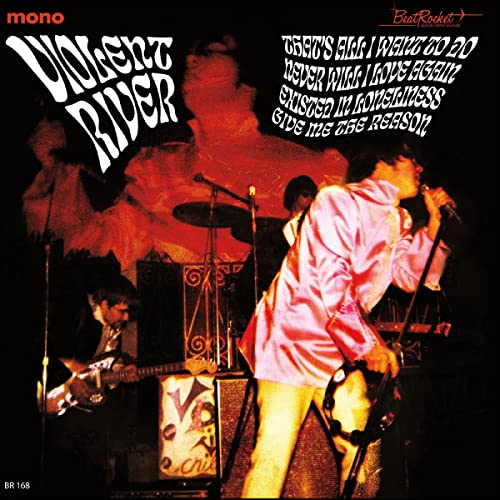 Album cover for Violent River featuring a band performing onstage.