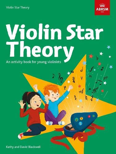 Cover of Violin Star Theory book showing two children sitting by a star.
