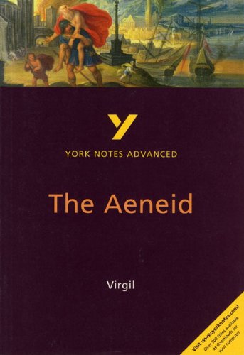 Book cover: "The Aeneid" by Virgil, York Notes Advanced series.