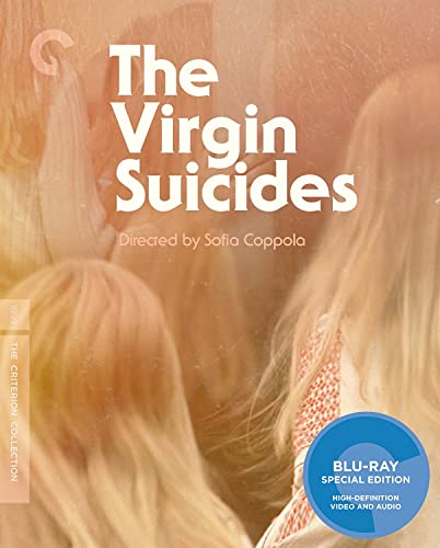 Blu-ray cover for "The Virgin Suicides" featuring girls with blonde hair.