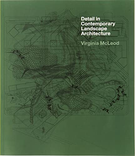 Book cover: "Detail in Contemporary Landscape Architecture" with technical drawings.