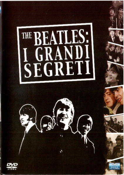 DVD cover for "The Beatles: I Grandi Segreti" with band portraits.
