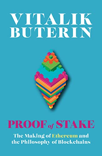 Book cover with a colorful pixelated diamond on a blue background.