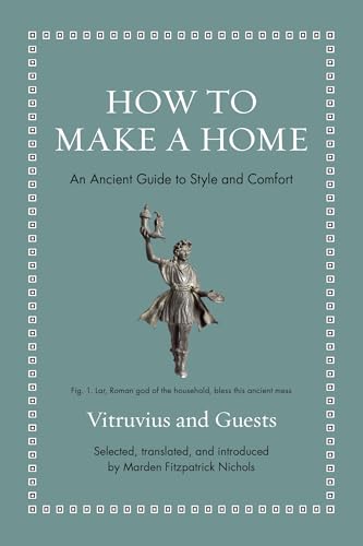 Book cover with a small Roman statue on a muted teal background.