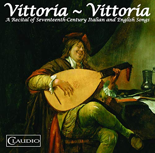 DVD cover featuring a painting of a man playing a lute, titled Vittoria Vittoria.