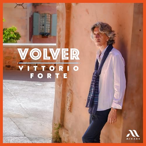 CD cover: Vittorio Forte portrait leaning against a textured wall.