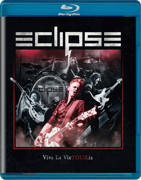 Blu-ray cover for "Viva La VicTOURia" featuring a rock band performance.