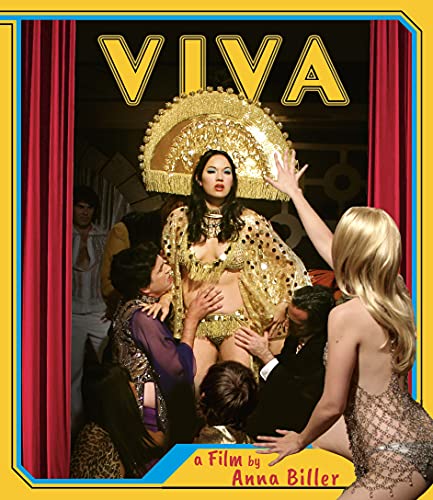 “Viva” Blu-ray cover: performer in gold costume surrounded by people.