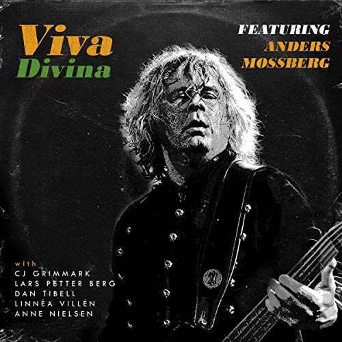 CD cover for "Viva Divina" featuring a portrait of Anders Mossberg.