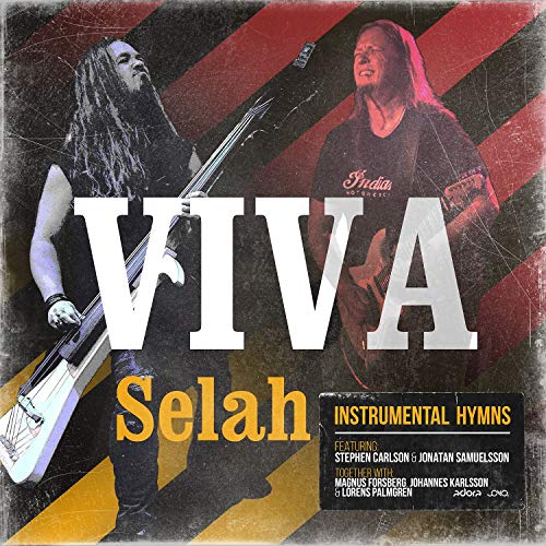 CD cover for "Viva Featuring Stephen Carlson - Selah" with two musicians.