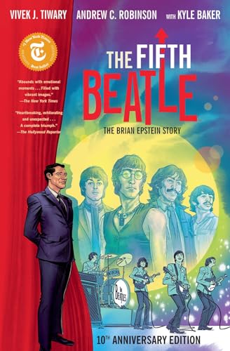 Book cover: “The Fifth Beatle,” a biography of Brian Epstein with The Beatles.