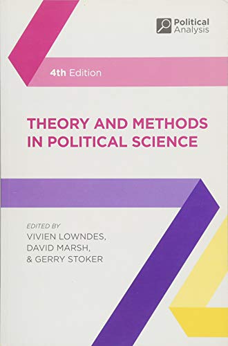 Book cover: "Theory and Methods in Political Science," 4th edition.