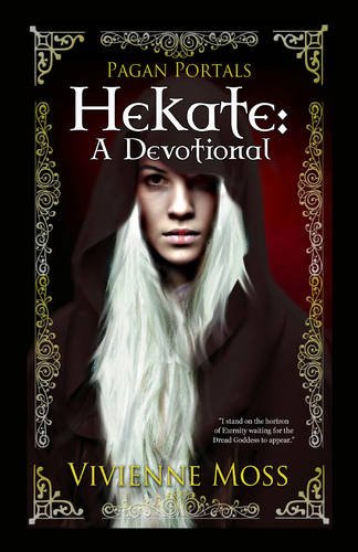 Book cover featuring a woman with long white hair wearing a dark hooded cloak.