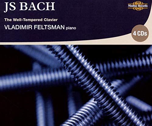 CD cover for Bach’s “The Well-Tempered Clavier” performed by Vladimir Feltsman.
