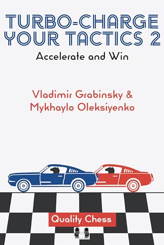 Book cover titled Turbo-Charge Your Tactics 2 featuring a blue and red car illustration.