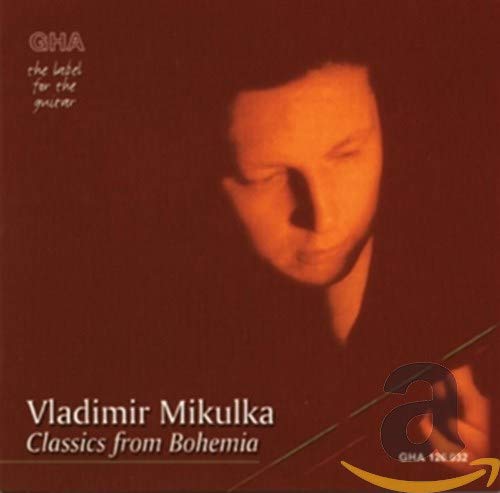 CD cover featuring a portrait of guitarist Vladimir Mikulka in sepia tones.