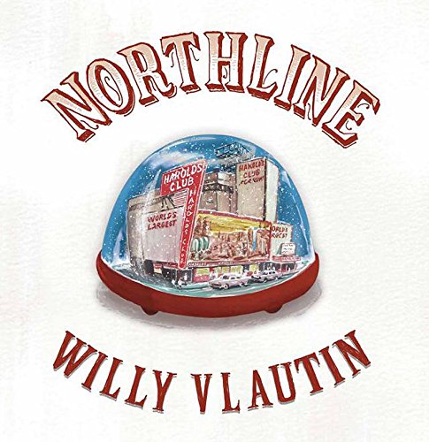 Album cover with a snow globe containing a building scene, on a white background.