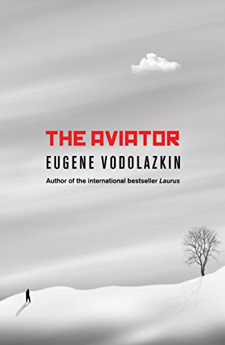 Book cover: lone figure on snowy hill, bare tree, single cloud.