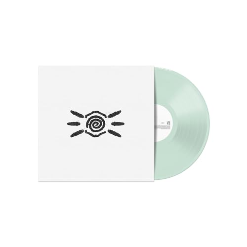Void Of Vision "Chronicles" vinyl record with spiral design and green tint.