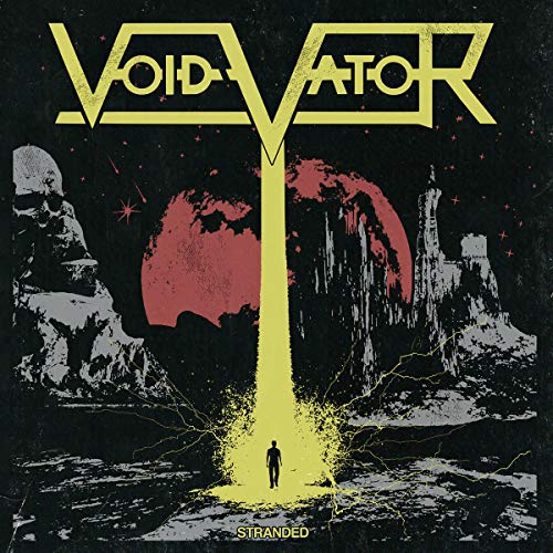 Album cover: "Void Vator - Stranded" with a desert and red planet scene.