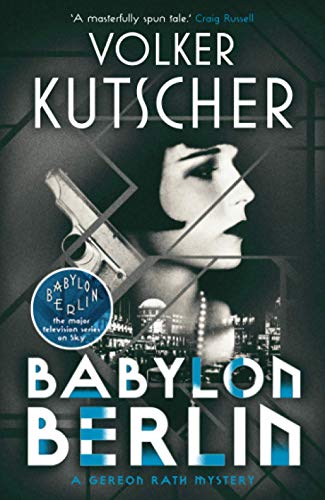 Book cover featuring a woman’s face, a gun, and city skyline imagery.