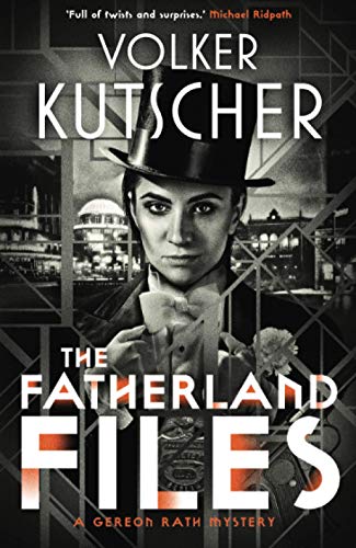 Book cover featuring a person in a top hat and tuxedo against a cityscape.