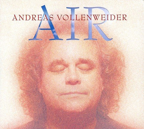 CD cover for Andreas Vollenweider’s “Air” featuring a portrait.