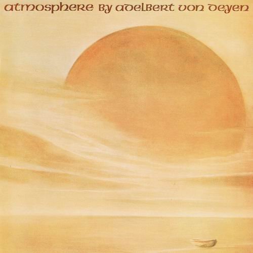 A peach-toned album cover with a large moon and desert landscape.