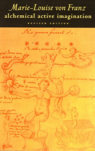 Book cover with alchemical illustration of figures and symbols in orange.