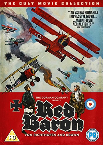DVD cover art showing World War I biplanes in aerial combat with two pilots below.