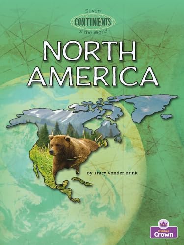 Book cover depicting North America with a bear and map background.
