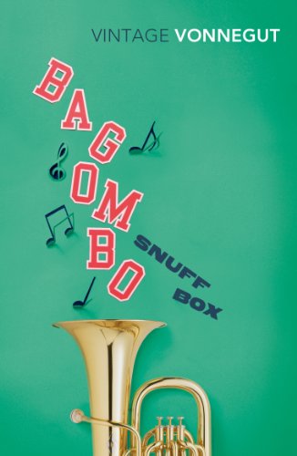 Green book cover with stylized text and a golden tuba illustration.