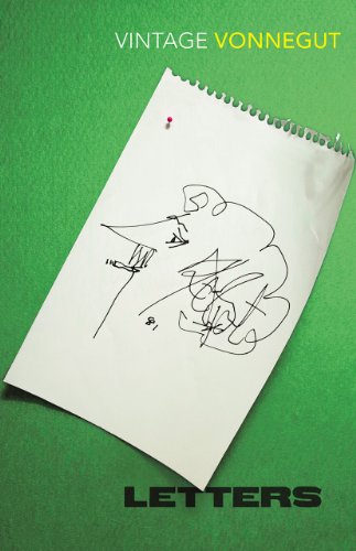 Book cover featuring a line drawing of a face pinned to a green background.