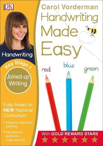 Book cover with title, coloured pencils, and a smiling woman on an orange background.