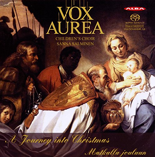 CD cover depicting the adoration of the Magi with the Holy Family.