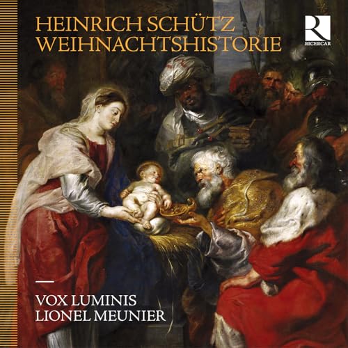 CD cover depicting the Adoration of the Magi painting and text details.