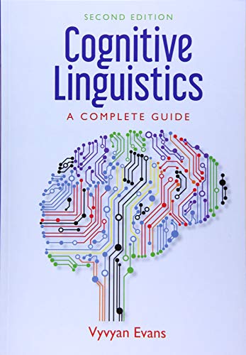 Book cover: "Cognitive Linguistics" with a brain-shaped circuit board design.