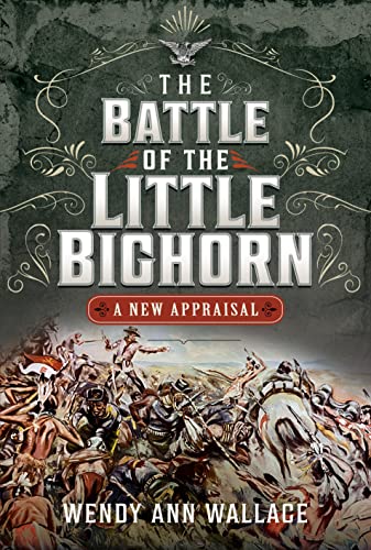 Book cover depicting a chaotic 19th-century battle scene, titled “The Battle of the Little Bighorn.”