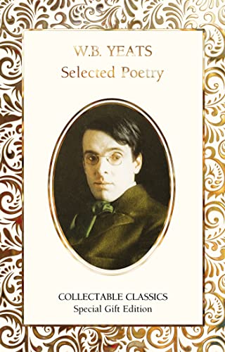 Book cover of W.B. Yeats Selected Poetry featuring a portrait of the author.