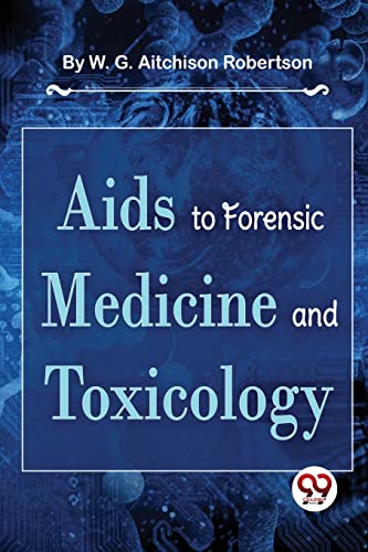 Book cover: "Aids to Forensic Medicine and Toxicology" with blue and purple design.